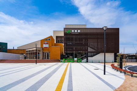 福島県双葉町双葉駅周辺の線量率測定（2020年3月中旬実施）
