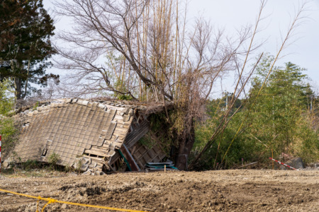 浪江町、双葉駅周辺の光景(2020年3月中旬撮影)