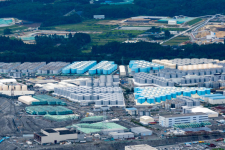 2020.10撮影）福島第一原発とその周辺を空撮、汚染水タンクの設置状況を可視化してみました