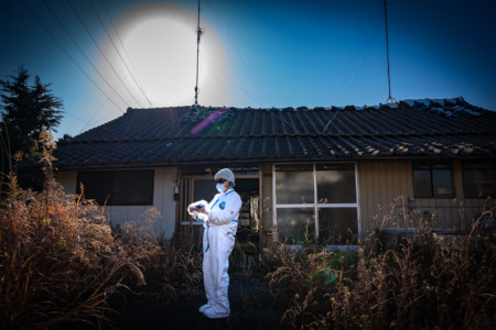 元住民の避難者と浪江町のご自宅へ